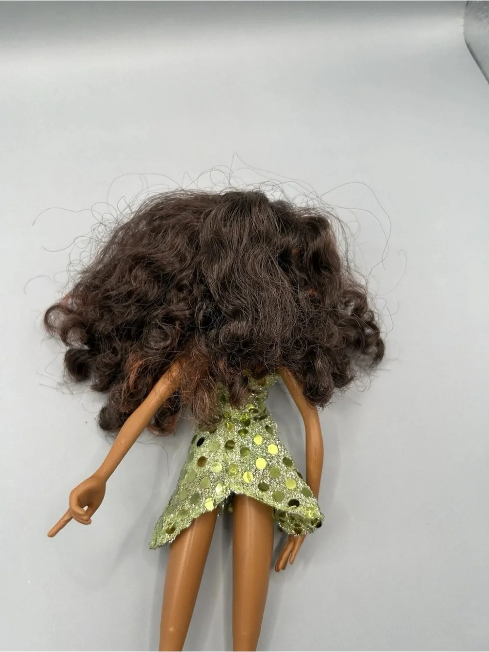 2005 Mattel Winx Club Layla Aisha Singsational Dressed Green Doll AA